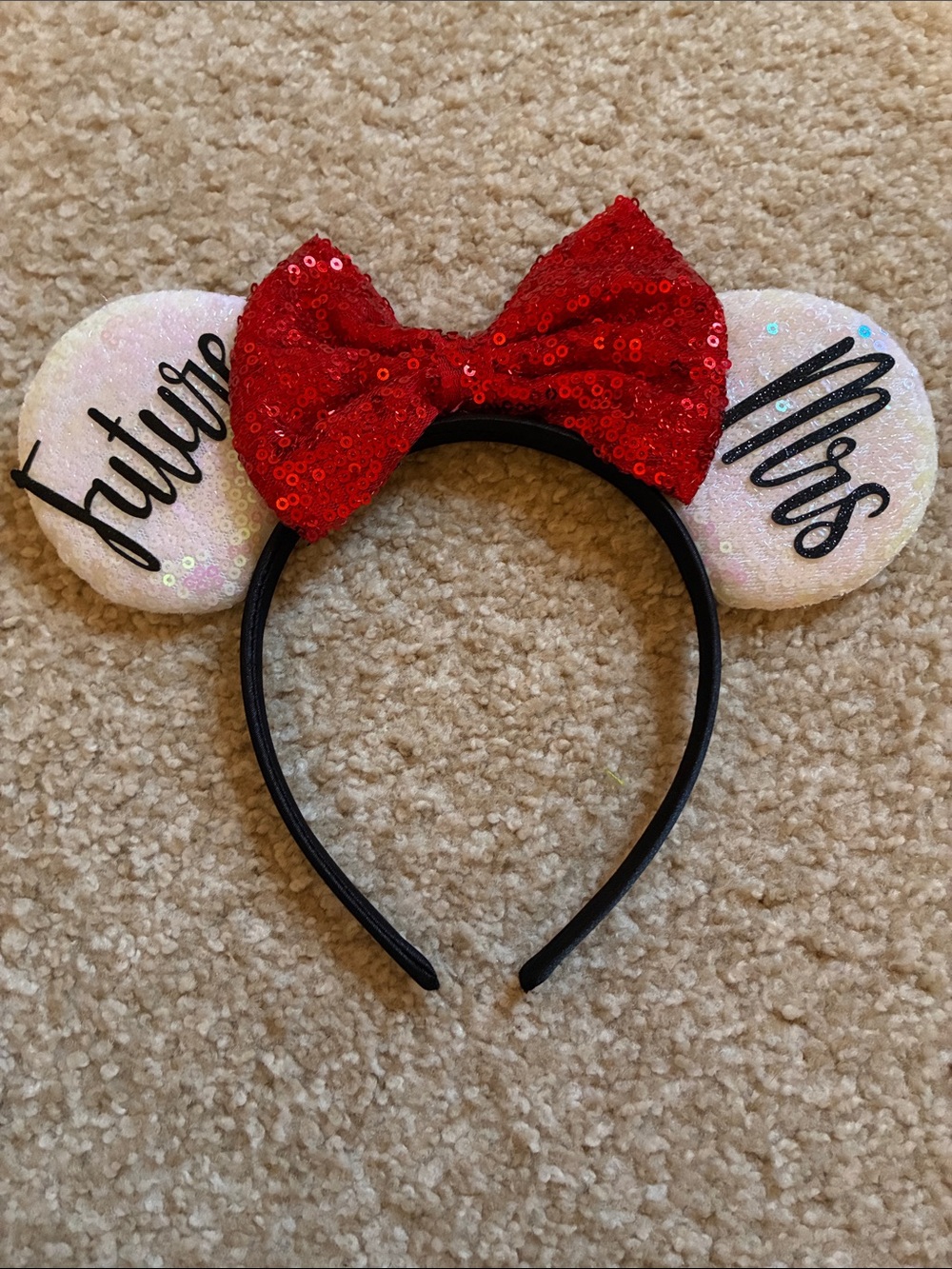 Minnie Bridal Future Mrs. Ears